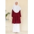 Qalam Blouse - Maroon